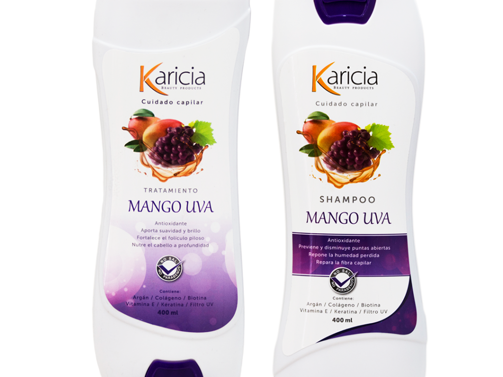 Shampoo Y Tratamiento Mango Uva Karicia