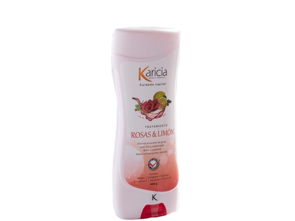 Shampoo y tratamiento rosas y limón